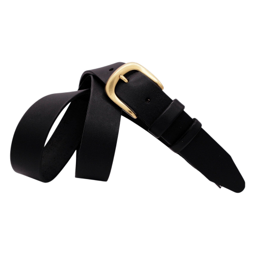 Ремінь жіночий шкіряний Кремінь 05.35.00.13 чорний 120 см