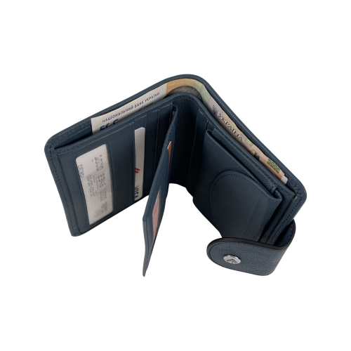 Кошелек женский кожаный Eminsa 2154 34-19 голубой