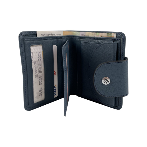 Кошелек женский кожаный Eminsa 2154 34-19 голубой