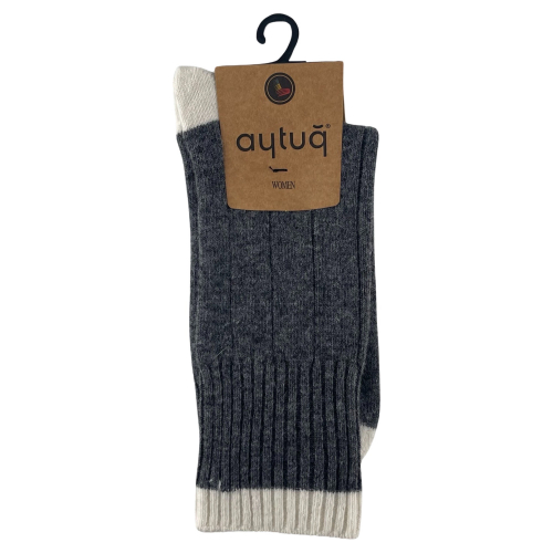 Шкарпетки жіночі Aytug 45024 Lambswool високі сірі Size 36-40