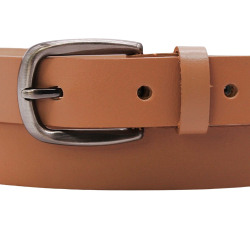 Ремінь жіночий шкіряний Кремінь 05.25.00.65 карамель 115 см