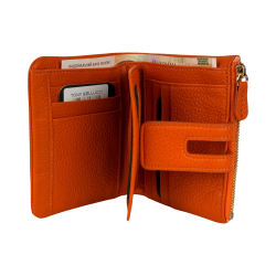 Кошелек женский кожаный Tony Bellucci T898-1268 оранжевый