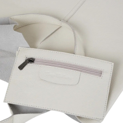 Сумка жіноча шкіряна Tony Bellucci 0871-201 молочна