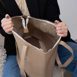 Сумка-шопер жіноча WeLassie 68409 Венді бежева