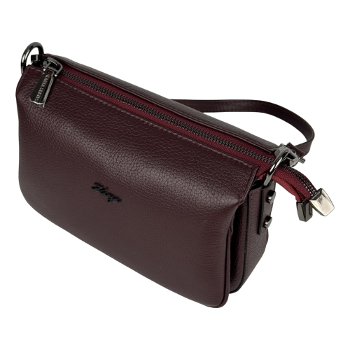 Сумка жіноча шкіряна Karya 5069-243 сливова