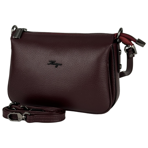 Сумка жіноча шкіряна Karya 5069-243 сливова