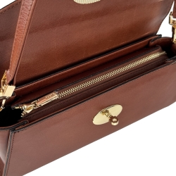 Сумка жіноча шкіряна Karya 2578-615 коричнева