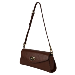 Сумка жіноча шкіряна Karya 2578-615 коричнева