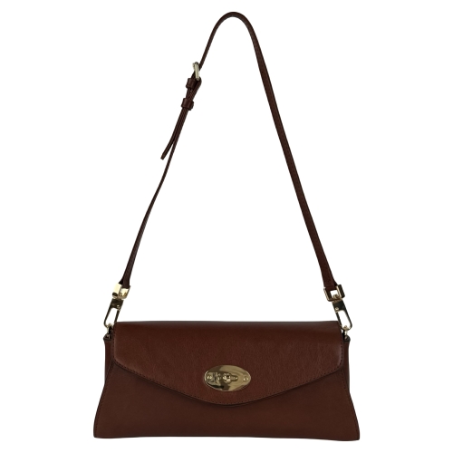 Сумка женская кожаная Karya 2578-615 коричневая