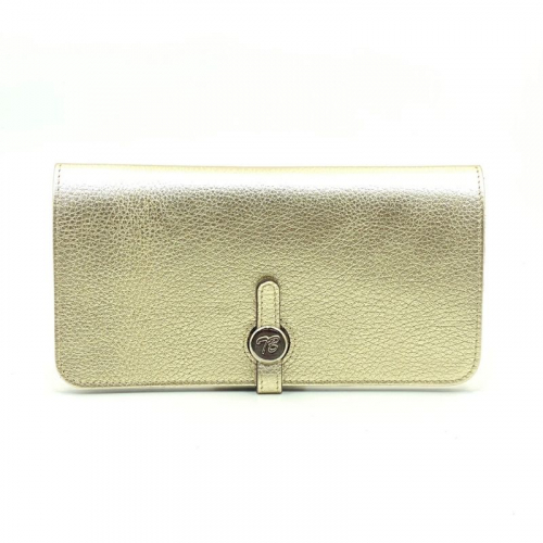 Гаманець жіночий шкіряний сталевий Tony Bellucci T711-1035 золотистий