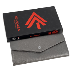 Кошелек женский кожаный Eminsa 2184 32-39 серебряный