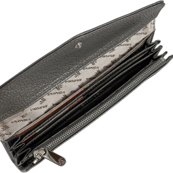 Кошелек женский кожаный Eminsa 2184 32-39 серебряный