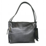 Сумка жіноча шкіряна Tony Bellucci 0319-1033 срібляста