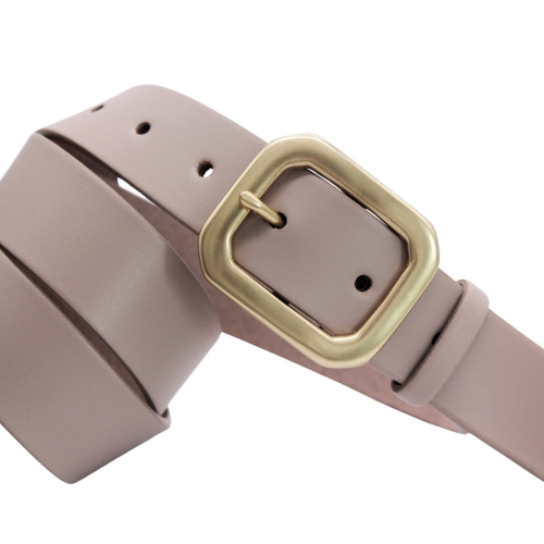 Ремінь жіночий шкіряний Кремінь 05.35.00.14 бежевий 125 см