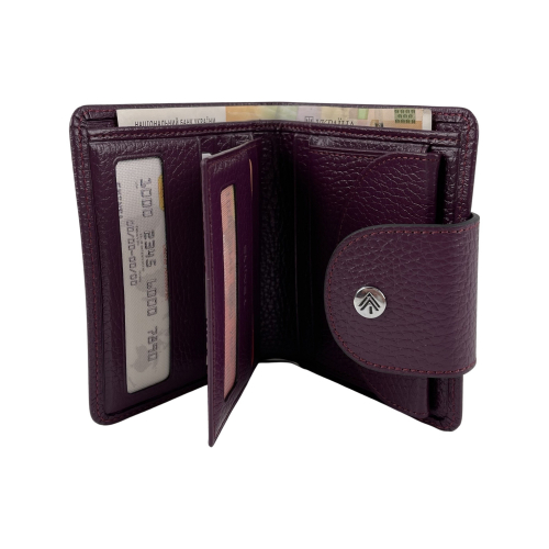 Кошелек женский кожаный Eminsa 2154 37-12 фиолетовый