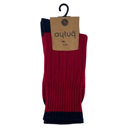 Шкарпетки жіночі Aytug 45024 Lambswool високі червоні Size 36-40