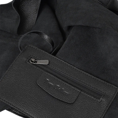 Сумка жіноча шкіряна Tony Bellucci 0871-281 чорна