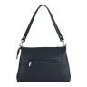 Сумка женская кожаная Vito Torelli 1065 6031/1082 синяя с замшевой вставкой