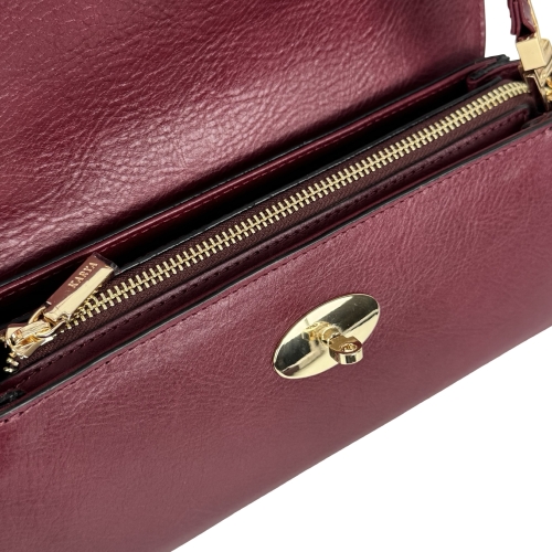 Сумка женская кожаная Karya 2578-618 марсала