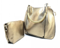 Сумка женская Vienca B1831 золотистая фото 2