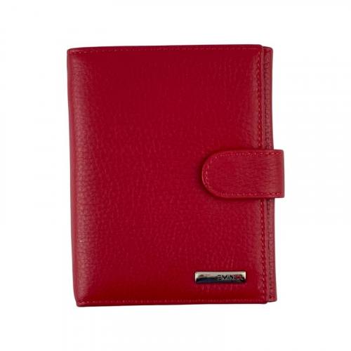 Гаманець жіночий шкіряний Eminsa 2034 18-5 червоний