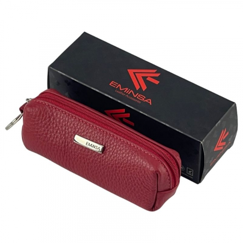 Ключниця шкіряна Eminsa 1520 18-5 червона