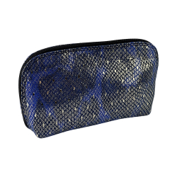 ​Косметичка жіноча шкіряна Eminsa 2071 103 синя