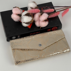 Кошелек женский кожаный Eminsa 2184 49-10 экрю