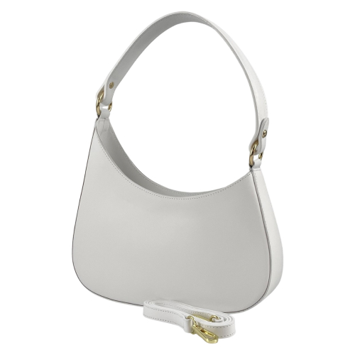 Сумка женская кожаная Genuine Leather 854500025 белая