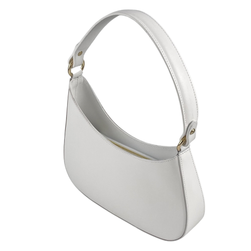 Сумка женская кожаная Genuine Leather 854500025 белая