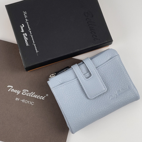 Кошелек женский кожаный Tony Bellucci T898-450 голубой