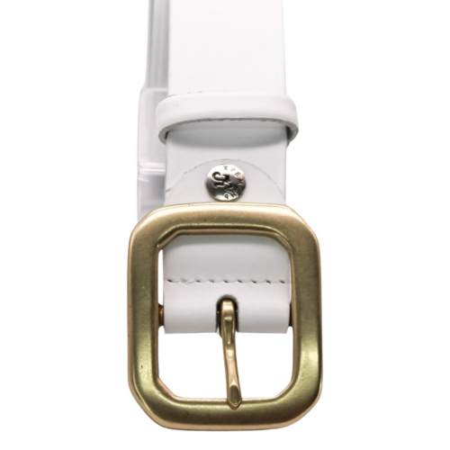 Ремінь жіночий шкіряний Кремінь 05.35.00.15 білий 130 см