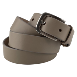 Ремінь жіночий шкіряний Кремінь 05.30.00.150 130 см бежевий