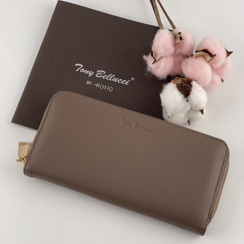 Кошелек женский кожаный Tony Bellucci T900-11 бежевый