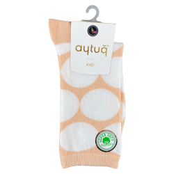 Шкарпетки жіночі Aytug Cotton 41073 високі персикові Size 36-40