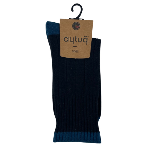 Шкарпетки жіночі Aytug 45024 Lambswool високі чорні Size 36-40