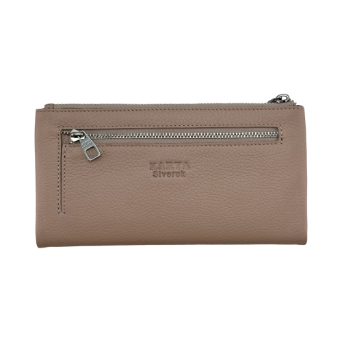 Кошелек женский кожаный Karya 1172-027 светло-розовый