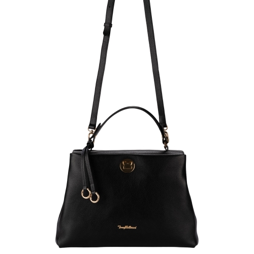 Сумка жіноча шкіряна Tony Bellucci 0997-281 чорна