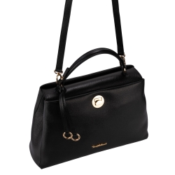 Сумка жіноча шкіряна Tony Bellucci 0997-281 чорна