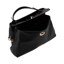 Сумка жіноча шкіряна Tony Bellucci 0997-281 чорна