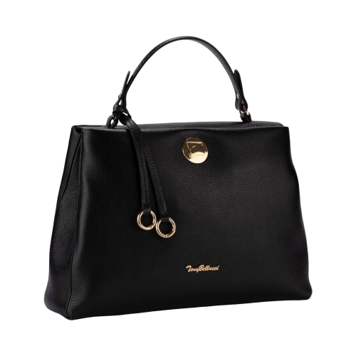 Сумка жіноча шкіряна Tony Bellucci 0997-281 чорна