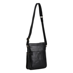 Сумка чоловіча шкіряна Tony Bellucci T5029-KR-01 чорна