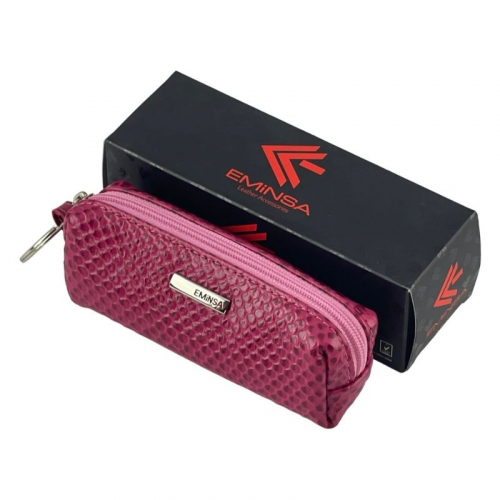 Ключниця шкіряна Eminsa 1520 21-18 фуксія