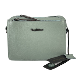 Сумка женская кожаная Tony Bellucci 0437-207 фисташковая