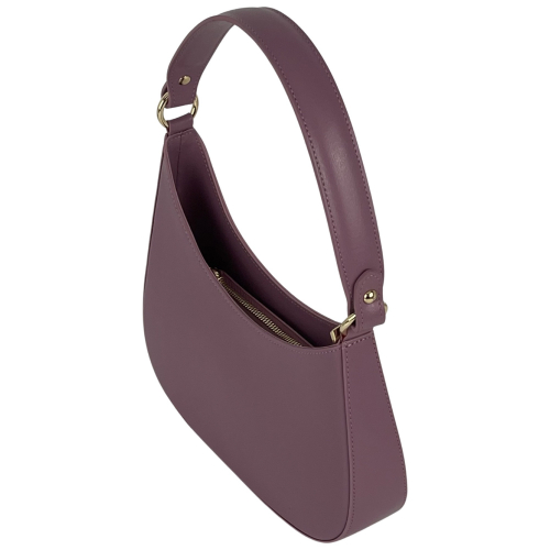 Сумка жіноча шкіряна Genuine Leather 854500025 лілова​