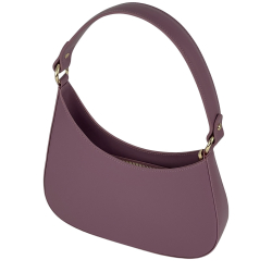 Сумка жіноча шкіряна Genuine Leather 854500025 лілова​
