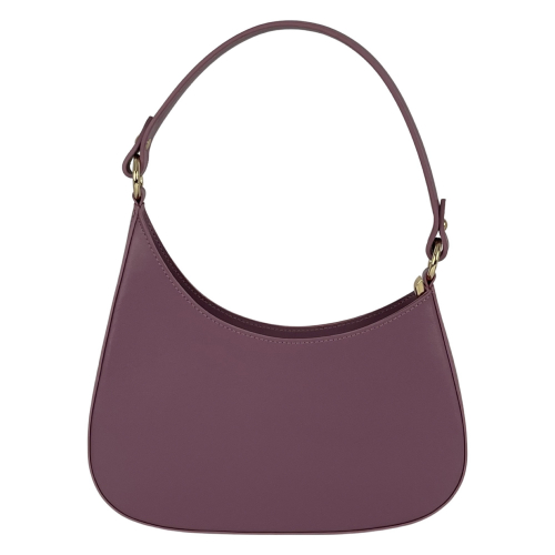 Сумка жіноча шкіряна Genuine Leather 854500025 лілова​