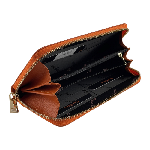 Кошелек женский кожаный Tony Bellucci T900-17 оранжевый