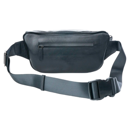 Сумка крос боді чоловіча шкіряна The Bond 1456-1 чорна