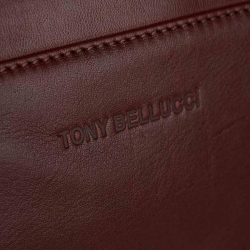Сумка чоловіча шкіряна Tony Bellucci T5029-KR-04 темно-коричнева